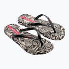 В'єтнамки жіночі Ipanema Animal Print VI beige/black/pink