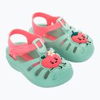 Босоніжки Ipanema Summer XIV Baby зелено-рожеві