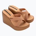 Шльопанці жіночі Ipanema High Fashion II Slide beige/glitter beige/green