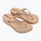 Жіночі шльопанці Ipanema Mesh Chic Plat бежевий / блискучий бежевий