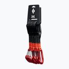 Набір карабінів для скелелазіння Black Diamond Hotforge Hybrid Quickpack Set 6 pcs. 12 cm octane