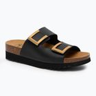 Шльопанці жіночі Scholl Monterey 2 Straps Ad Med black