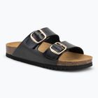 Шльопанці жіночі Scholl Josephine Laminated black