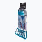 Карабіни швидкі для альпінізму CAMP Orbit Express KS 6 pack 18 cm grey/blue/fuchsia