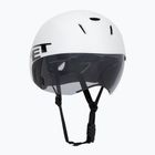 Шолом велосипедний MET Codatronica white/silver matt glossy