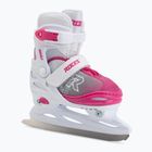 Ковзани дитячі Roces Jokey Ice X white/pink