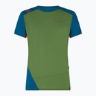 Футболка для скелелазіння чоловіча La Sportiva Grip зелено-блакитна N87718623