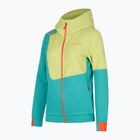 Кофта для скелелазіння жіноча LaSportiva Mood Hoody блакитно-зелена O65638728