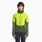 Кофта трекінгова чоловіча La Sportiva Session Tech Hoody forest/lime punch
