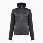 Кофта трекінгова жіноча La Sportiva Upendo Hoody carbon/cherry tomato