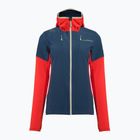 Кофта трекінгова жіноча La Sportiva Session Tech Hoody storm blue/cherry tomato