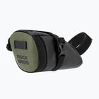Сумка велосипедна під сідло Rockbros 30130092001 Ecological Saddle Bag WP Compact black/green