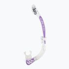 Трубка для дайвінгу Cressi Alpha Ultra Dry clear/white lilic