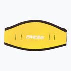 Неопреновий чохол для маски Cressi з ремінцем жовтий
