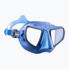 Маска для пірнання Cressi Atom blue metal/black
