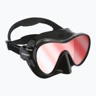 Маска для дайвінгу Cressi F1 Ultravision black/red lenses