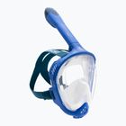 Маска повнолицьова для снорклінгу Cressi Java Full Face blue/blue navy
