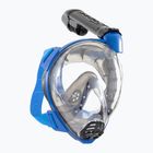Маска повнолицева для снорклінгу Cressi Komodo Full Face blue/black