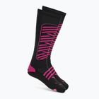 Шкарпетки гірськолижні Mico Heavy Weight Superthermo Primaloft Merino Ski nero fucsia