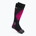 Шкарпетки гірськолижні жіночі Nordica High Performance 3.0 black/fuxia/white