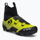 Кросівки велосипедні МТВ чоловічі Northwave Celsius XC ARC. GTX yellow fluo/black