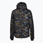 Куртка гірськолижна чоловіча EA7 Emporio Armani Ski Kitzbuhel Protectum7 Graphic brown camou