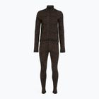 Комплект білизни термоактивної EA7 Emporio Armani Ski Jacquard Knitted fancy brown animalier