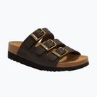 Жіночі шльопанці Scholl Rio Wedge Ad Med dark brown