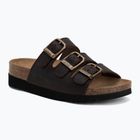 Жіночі шльопанці Scholl Rio Wedge Ad Med dark brown