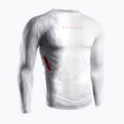 Чоловічий рашгард з довгим рукавом Hayabusa Apex Rash Guard white/coral