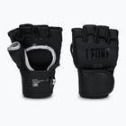 Грейплінгові рукавиці LEONE Black Edition MMA чорні GP105