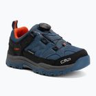 Взуття трекінгове дитяче CMP Kiruna Low FitGo Waterproof bluestone/arancio