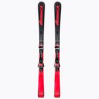 Лижі гірські Nordica DOBERMANN SPITFIRE 80 RB + XCELL 12 FDT чорно-червоні 0A1236LB 001