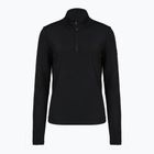 Кофта лижна жіноча EA7 Emporio Armani Pure Powerstretch T-Top Half Zip black