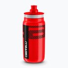 Пляшка велосипедна Castelli Fly Team 550 мл red