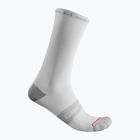 Чоловічі велосипедні шкарпетки Castelli Superleggera T 18 білі