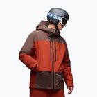 Куртка лижна чоловіча Oakley Canopy Pro Insulated dark umber/flame red