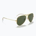 Окуляри сонцезахисні Ray-Ban Aviator Classic arista gold/green g-15