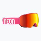 Лижні окуляри Neon Beam pink/mirror red
