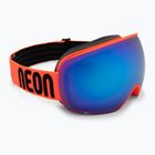 Окуляри гірськолижні Neon Beam red/mirror acciaio