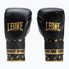 Рукавиці боксерські LEONE 1947 Dna чорно-золоті GN220