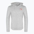 Кофта чоловіча Diadora Hoodie FZ Essential Sport grigio medio chiaro melange