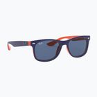 Окуляри сонцезахисні дитячі Ray-Ban New Wayfarer matte black/blue