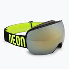 Окуляри гірськолижні Neon Beam black/yellow/mirror bronze