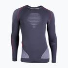 Чоловіча термоактивна кофта UYN Evolutyon UW Shirt charcoal/white/red