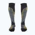 Шкарпетки лижні чоловічі UYN Ski All Mountain anthracite melange / yellow