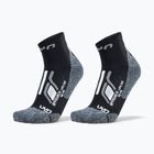 Шкарпетки чоловічі UYN Trekking Approach Low Cut 2 pack black/grey