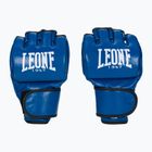 Грейплінгові рукавиці LEONE Contest MMA сині GP115