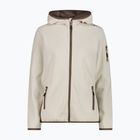 Кофта трекінгова жіноча CMP 34H6376 Fix Hood cream/off white