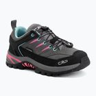 Взуття трекінгове дитяче CMP Rigel 2.0 Low Waterproof grey/acquarius/pink fluo